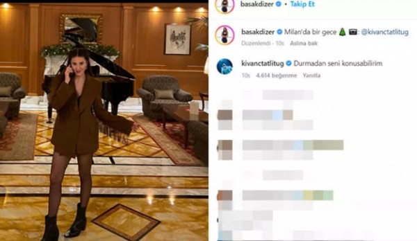 Kıvanç Tatlıtuğ'dan eşine romantik yorum!